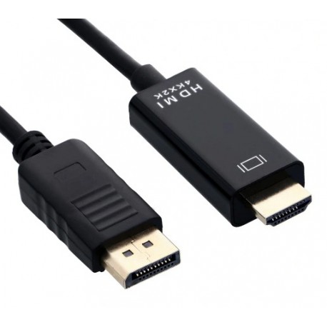 Kabel DISPLAY PORT do HDMI 1,8m