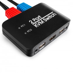 Przełącznik Switch KVM USB + HDMI 2/1