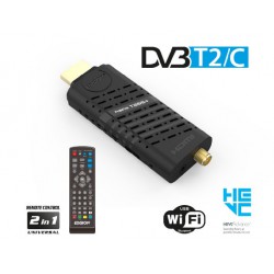 Odbiornik DVB-T/T2/C Edision Nano T265+ HEVC