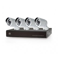 Zestaw CCTV AHD 8CH DVR 4x kamery 1080P
